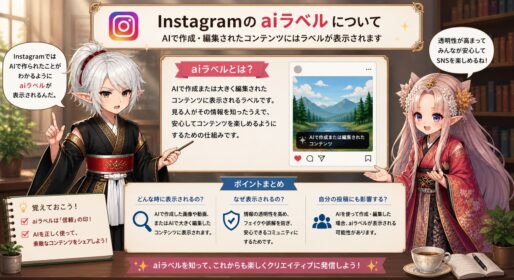 インスタAIラベル